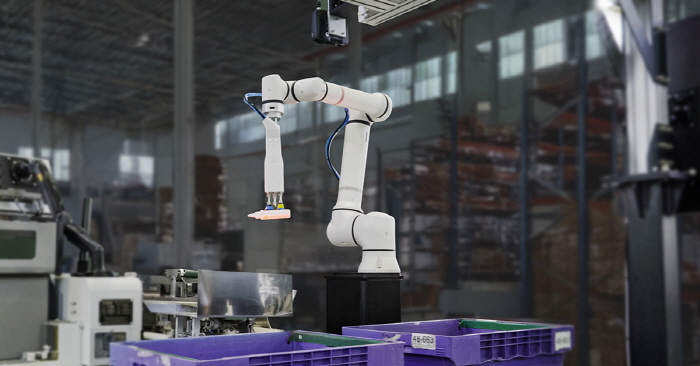 CMES Robotics piece picking automation in a logistics center
