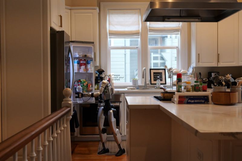 Gatsby press photo of humanoid home cleaning