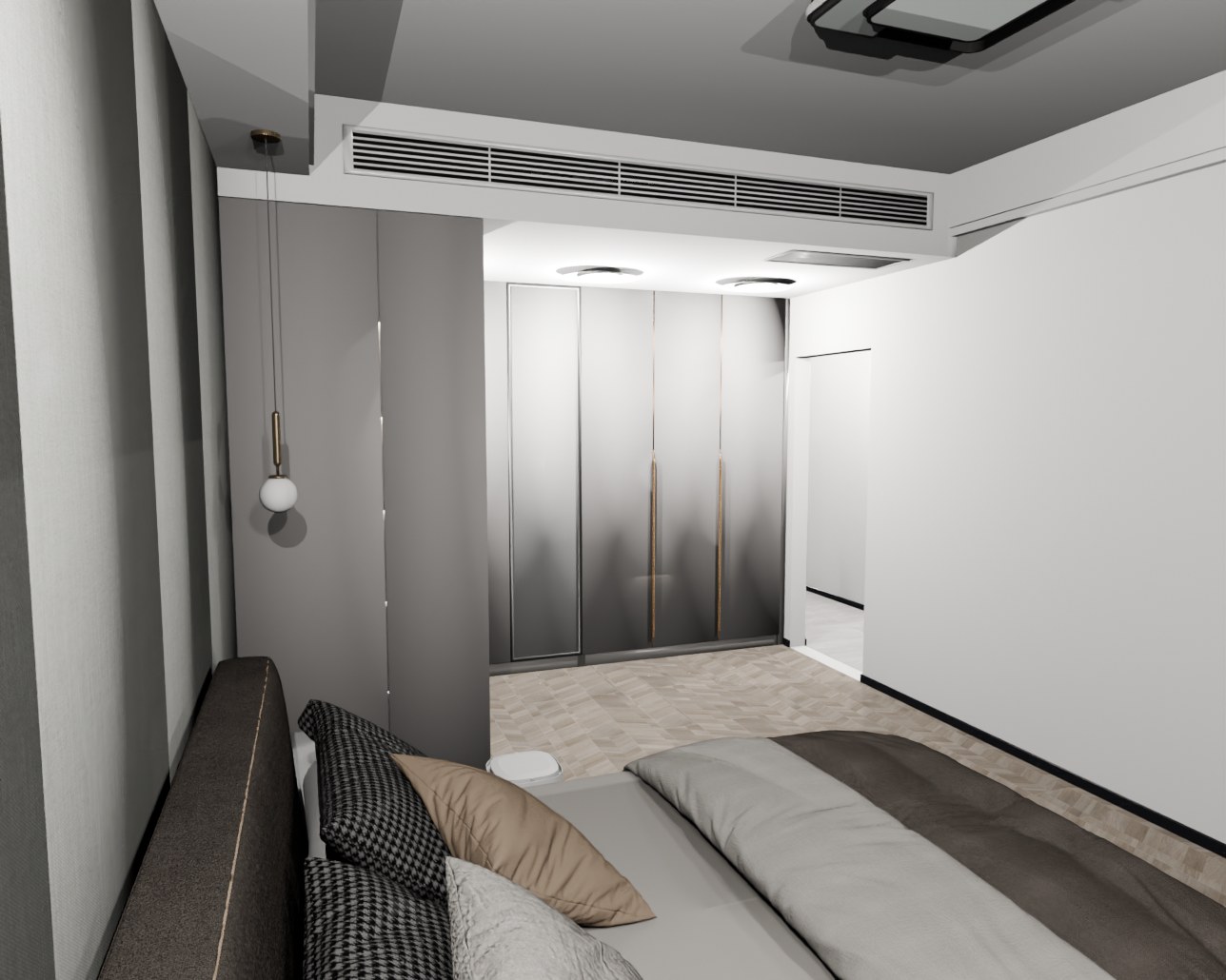 Artist-designed indoor scene used in the HumanoidVLN suite
