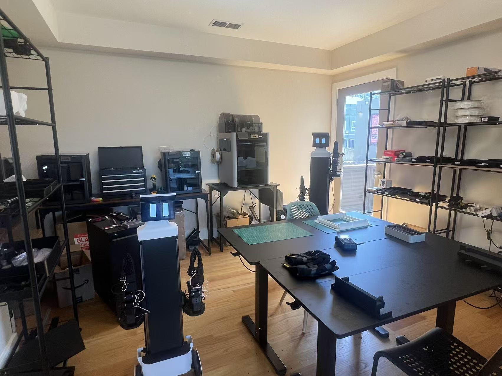 Nori Robotics workshop and factory floor in San Francisco