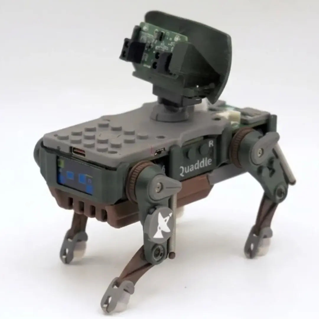 Olive Quaddle Scout with a sensor turret on top