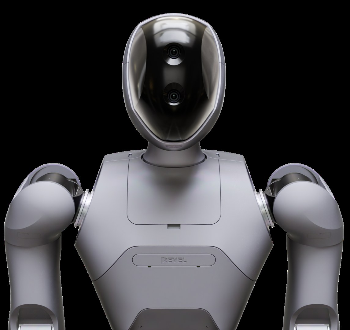 REVEL Genesis humanoid torso with dual-camera visor