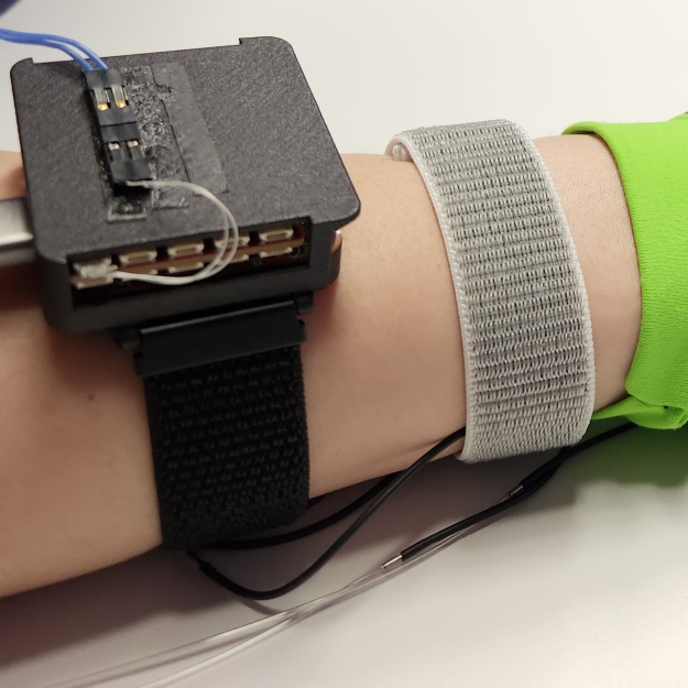 Study condition visual for semantic haptics teleoperation