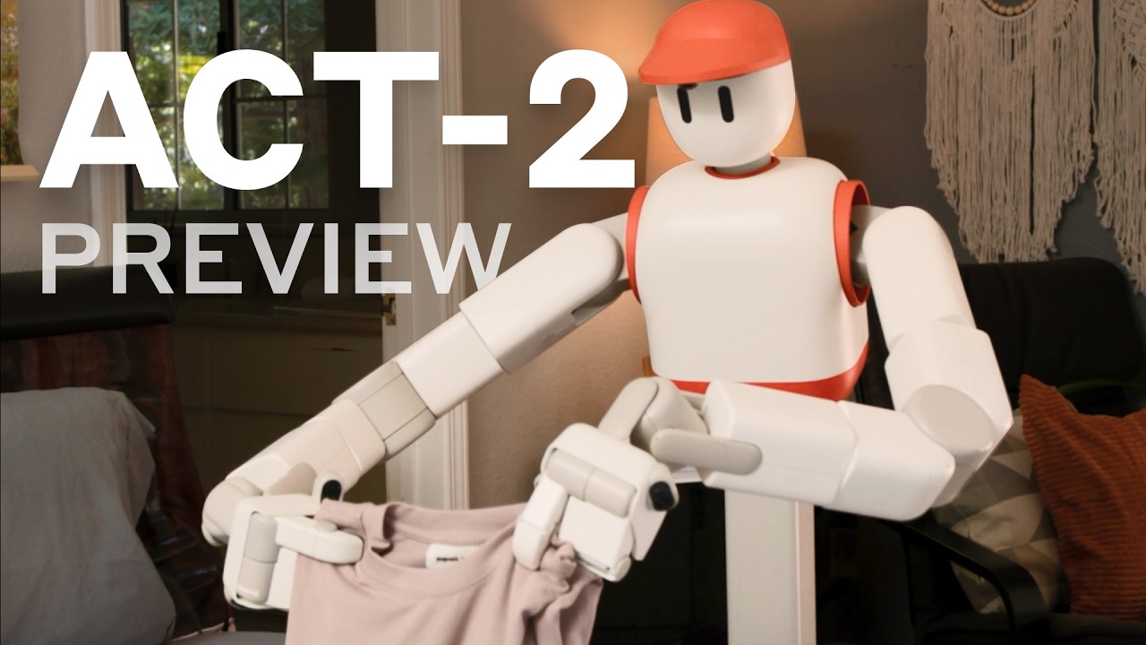 Sunday Robotics ACT-2 Memo laundry folding preview