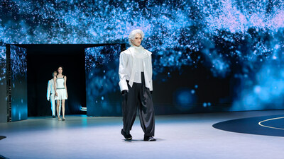 UBTECH UWORLD U1 humanoid on stage at launch event